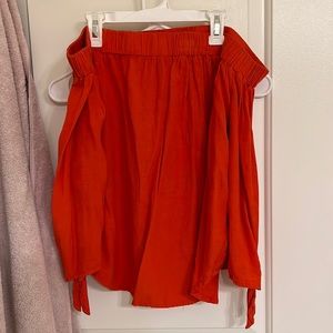 Off the shoulder blouse